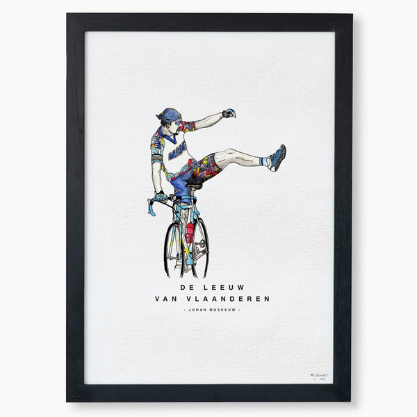 The Vandal Poster De Leeuw Van Vlaanderen A3 - 2Wheel Nation Cycling ...