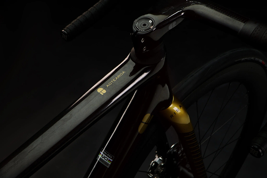 Chapter2 Rira Ultra Frameset(Disc Brake) UD w/ Black & Gold XS - 2Wheel ...