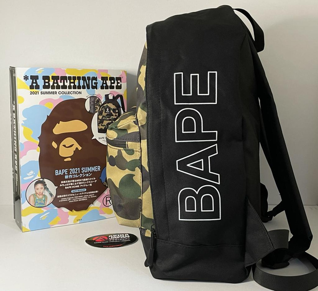 bape 2021 summer collection backpack