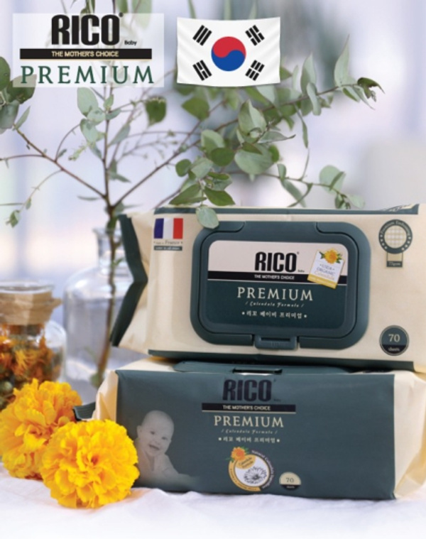 Rico Wipes Premium 70 sheet Awesome Baby