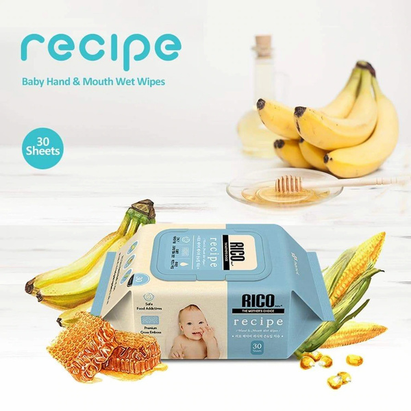 Rico Wipes Recipe 30 Sheet Awesome Baby