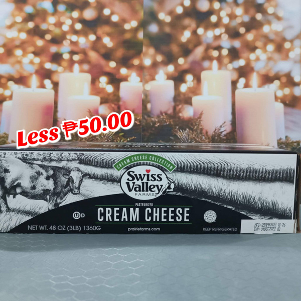 Swiss Valley Cream Cheese 1.361kg (Less P50.00) Baker's Bazaar ONLINE