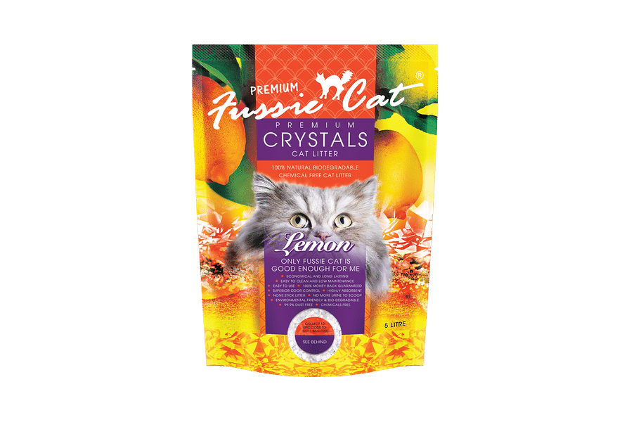 FUSSIE CAT CRYSTAL CAT LITTER Boss Pet Shop