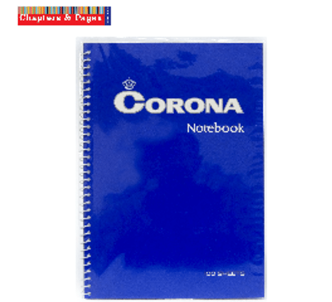 Corona Notebook 100 Sheets - Carousel Corner