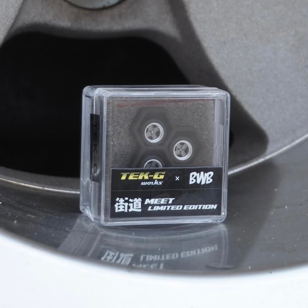 BWB x TekG Works x QUBE Banzai Racing Equipment (BRE) Rims Set ...