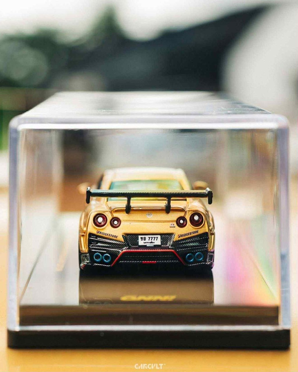 INNO64 TOP SECRET THAILAND (R35) GT-R GOLD TDE25 EVENT EDITION w Number ...