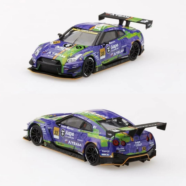 Mini GT x PopRace 1.64 EVA RT Test Type 01 x Works GT-R #33 Super GT ...