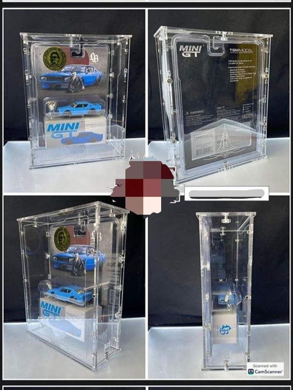HAKO Acrylic Display Case for Mini GT Blister (Car Excluded ...