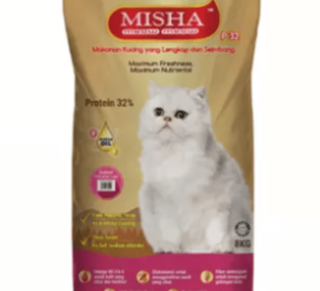 MISHA DRY CAT FOOD SEAFOOD 8KG - FARHAN PETSTORE