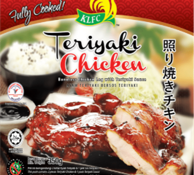KLFC Teriyaki Chicken with Sauce 350 gm EPetani Malaysia
