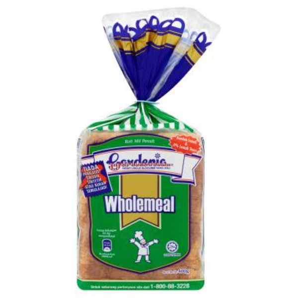  Gardenia  WHOLEMEAL 400 g E Petani Malaysia 