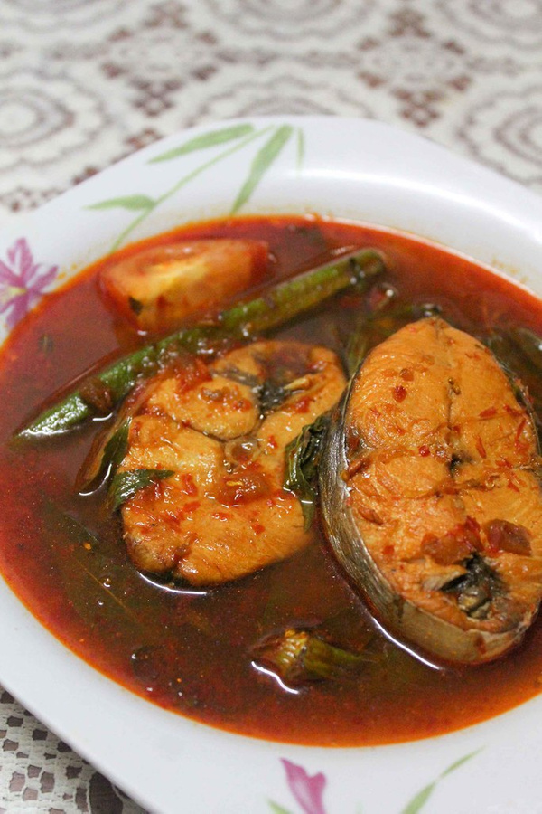 asam pedas ikan tenggiri