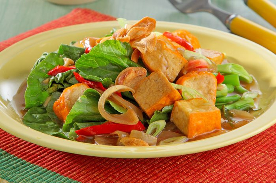 Kailan Tofu with Dried Shrimp Meal Prep Set EPetani Malaysia