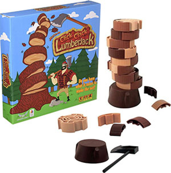 Click Clack Lumberjack Review - Board Game Quest