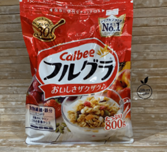 JAPAN CALBEE CEREAL ORIGINAL GRAIN 750G Fruits et Jus