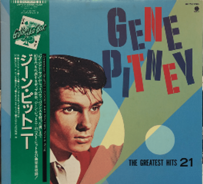 Gene Pitney The Greatest Hits 21 Lp 1986 Japan Hard Graft Records