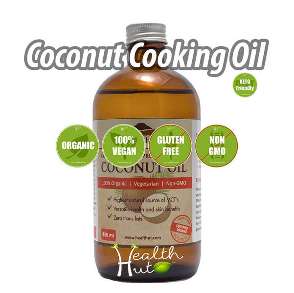 Coconut Cooking Oil 500ml HealtHut