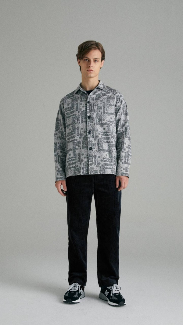 bandana overshirt