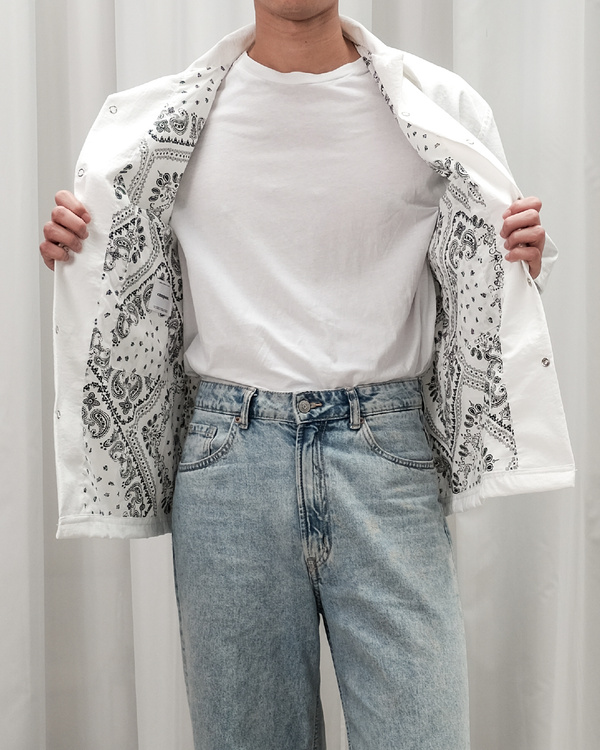 bandana overshirt
