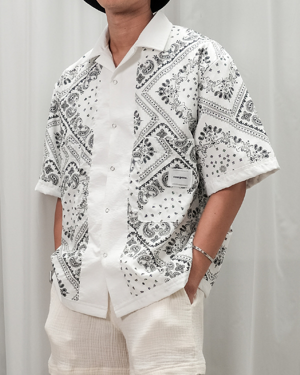 bandana overshirt