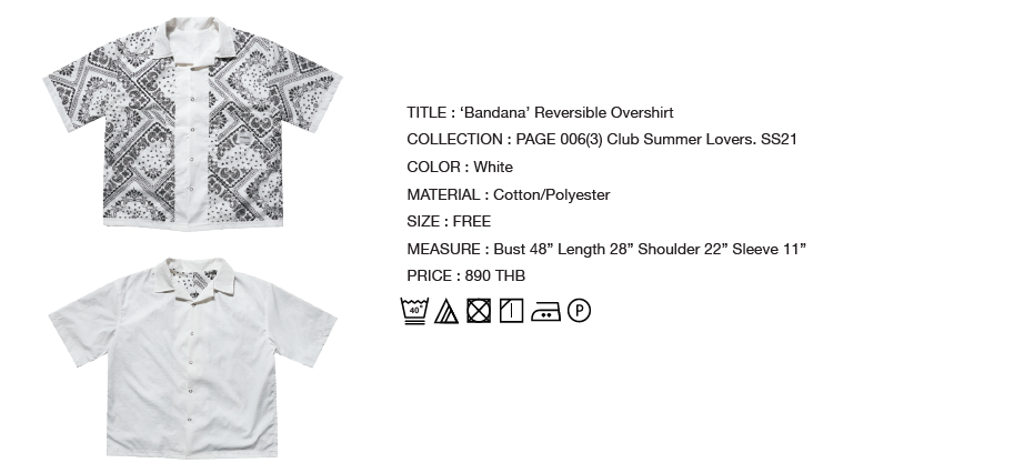 bandana overshirt
