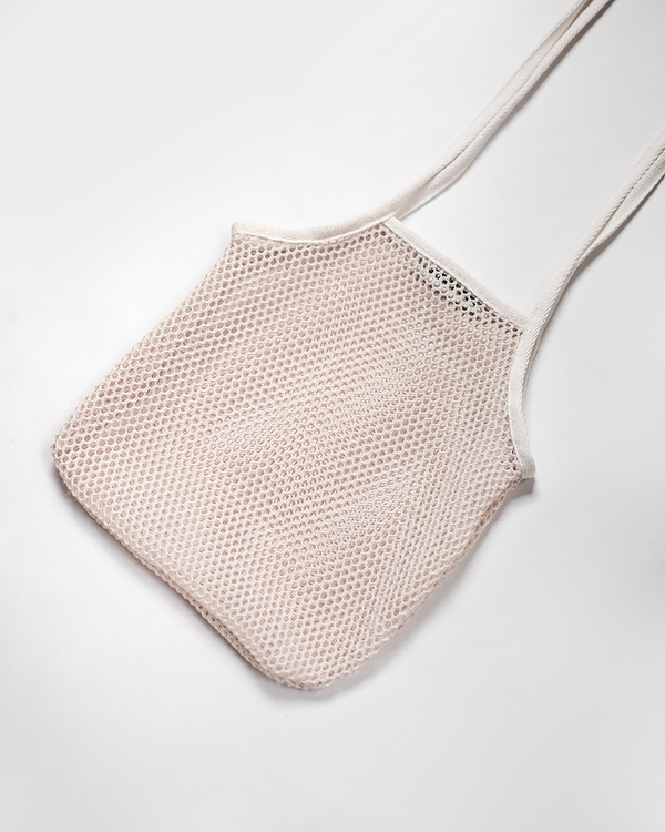 COMPOSE - Petite Net Bag - Natural - H I D E