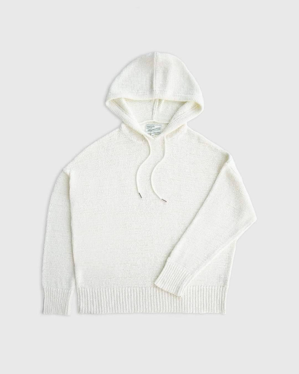 Madmatter Knitcircle Knit Hoodie Off White H I D E