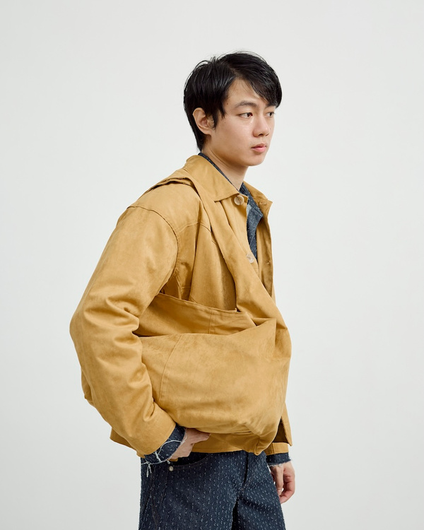 Hunter Studios - Suede Jacket - Beige - H I D E