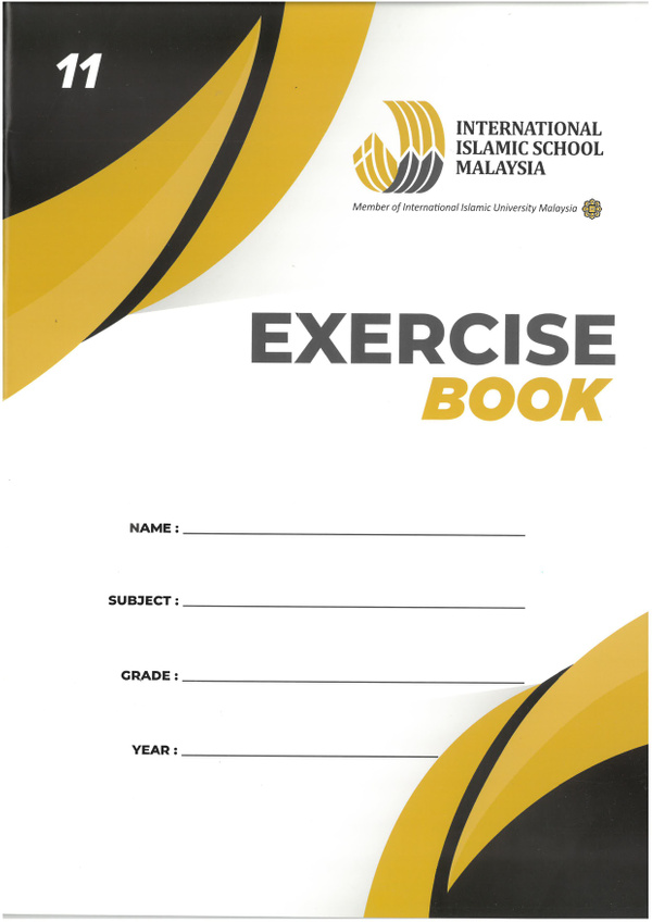 Exercise Book No. 11 - IISM Bookstore