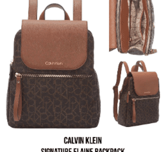 calvin klein signature elaine backpack