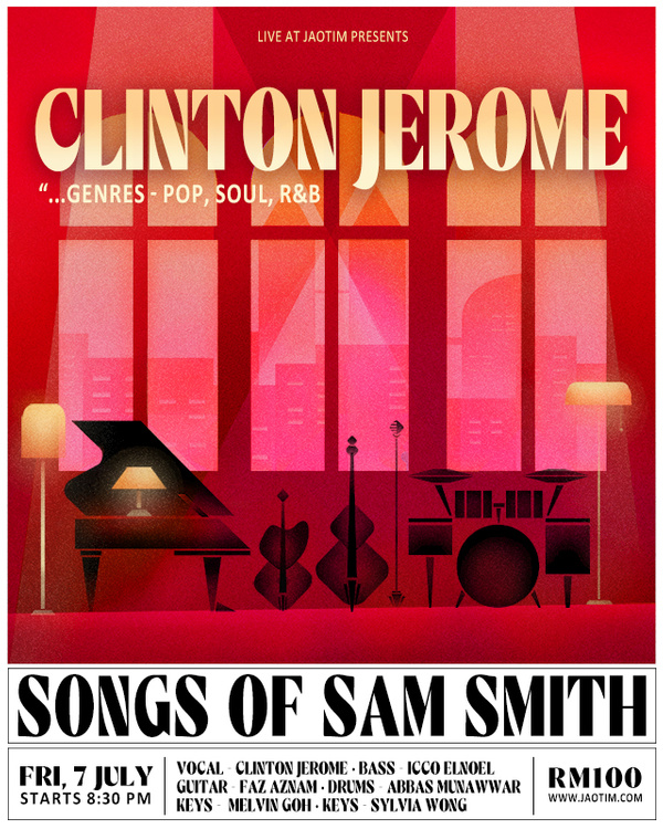 Clinton Jerome - 7th July 2023 (Song of Sam Smith) - Jao Tim