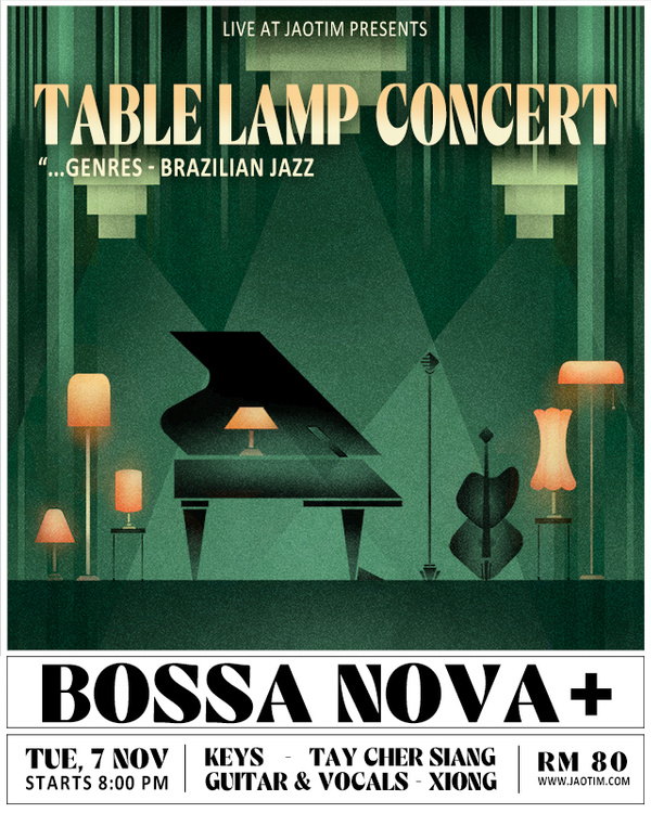 Table Lamp Concert ft. Xiong & Tay Cher Siang - 7th Nov 2023 (Bossa ...