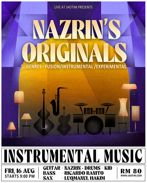Nazrin's Originals Instrumental Music - 16th August 2024 (Fusion ...