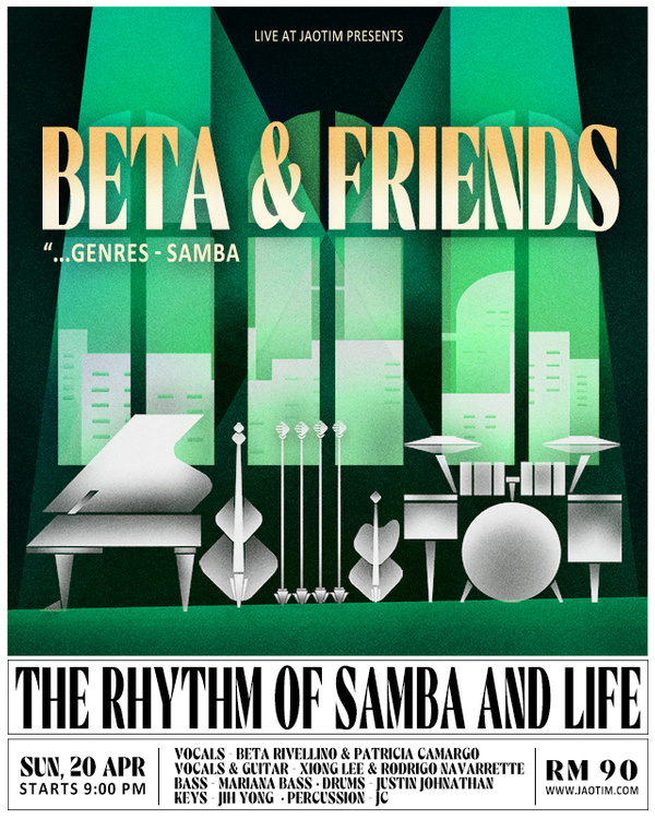 The Rhythm of Samba & Life ft. Beta & Friends - 20th April 2025 (Samba ...