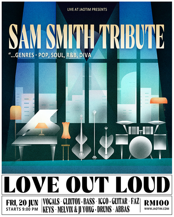 Sam Smith Tribute ft. Clinton - 20th Jun 2025 (Pop, Soul, R&b etc ...