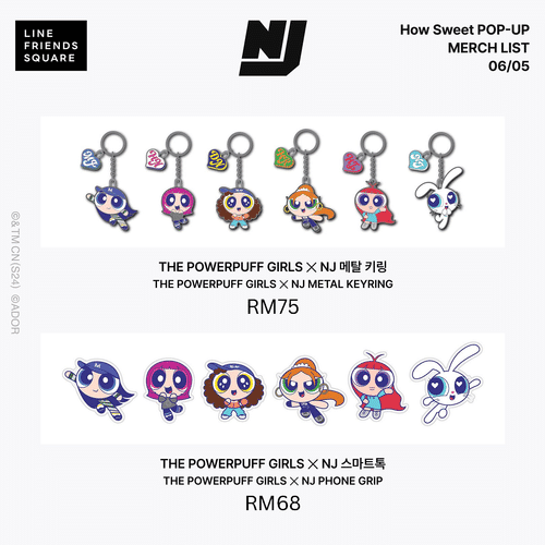 NewJeans How Sweet Pop-Up Merch - K-Space Malaysia 