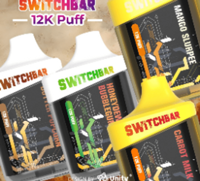 Switch Bar 12000 Puff Disposable Pod - Kaizen Vapestore Penang