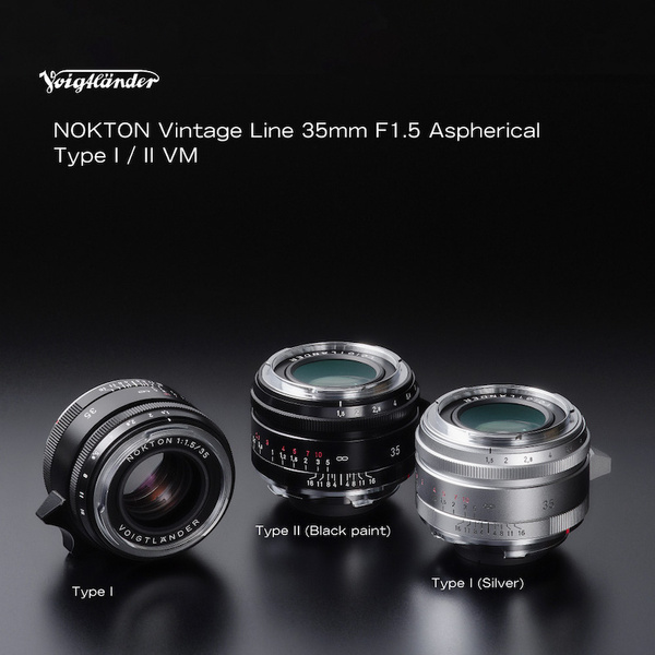 Voigtlander Nokton 35mm f1.5 ASPH. II Vintage Line - KameraCrafts
