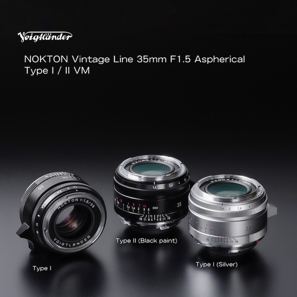 Voigtlander Nokton 35mm f1.5 ASPH. II Vintage Line