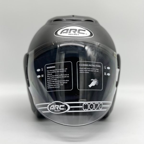 ARC RITZ MATTE GREY - kedai penjual helmet