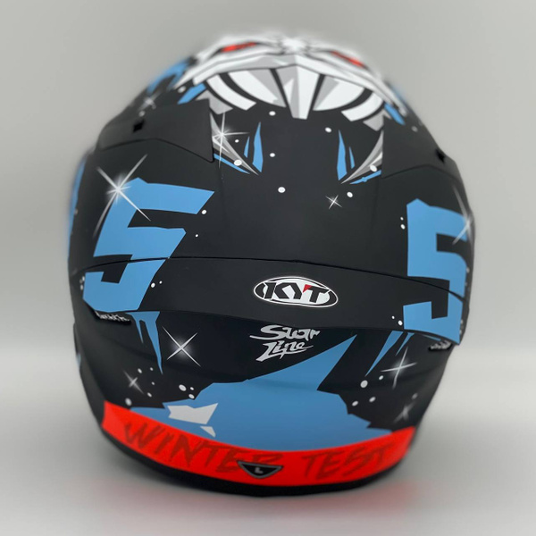 KYT TT COURSE MASIA WINTER TEST MATT kedai penjual helmet