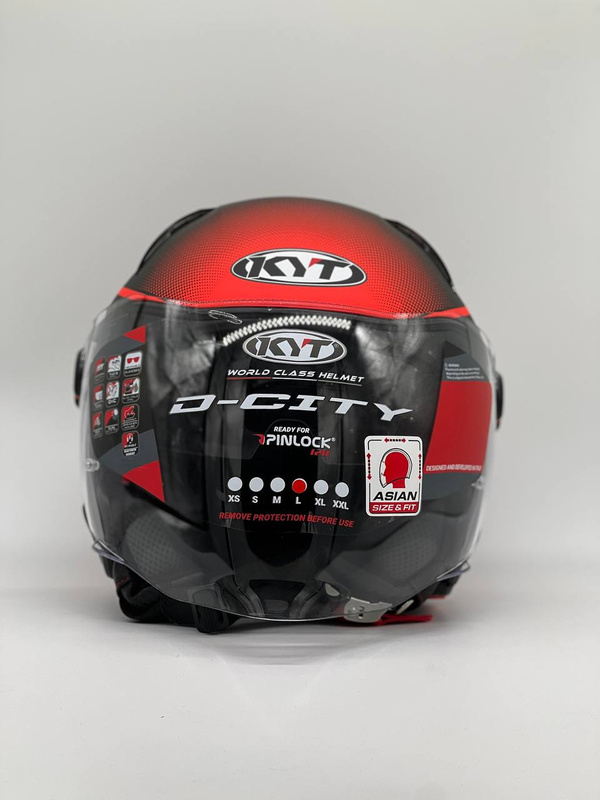KYT D CITY MATT RED kedai penjual helmet