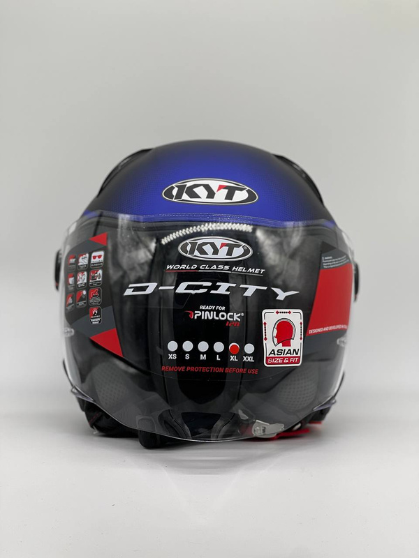 KYT D CITY MATT BLUE kedai penjual helmet