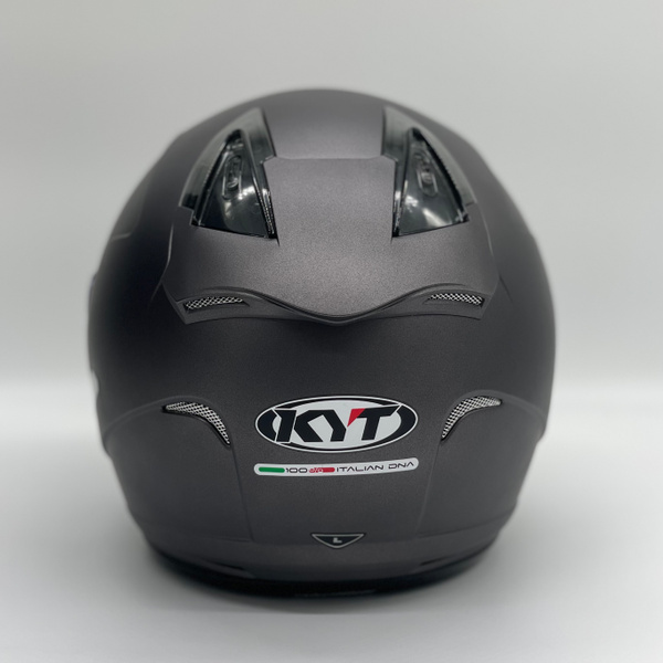 KYT HELLCAT PLAIN MATTE GREY kedai penjual helmet