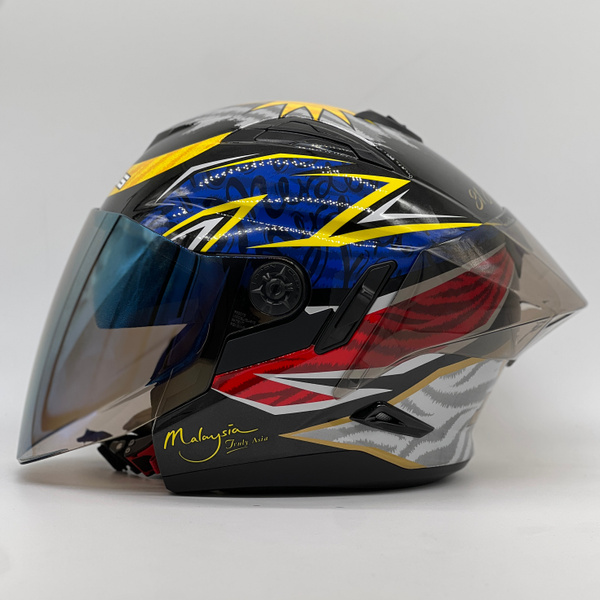ZEUS ZS-613 66TH MERDEKA LIMITED EDITION - kedai penjual helmet