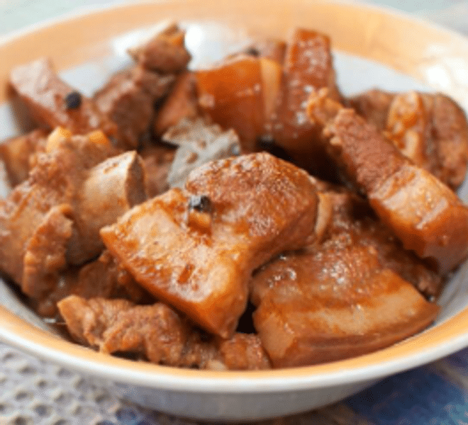 Pork Adobo Rice Meal Konbini at Lumiere