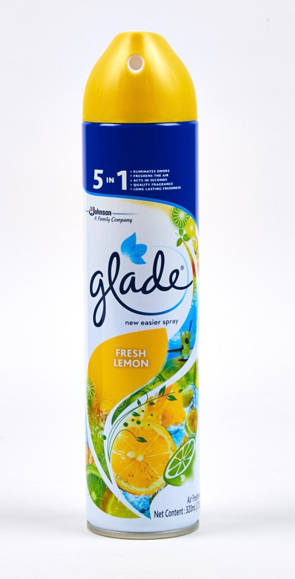 Glade Air Freshnr Fresh Lemon 320ml Flairmart 2312