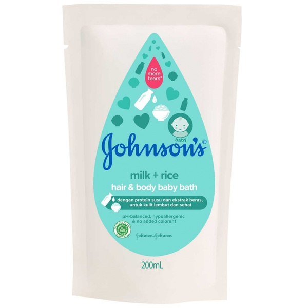 JB BATH MILK+RICE REFILL 200ML FlairMart