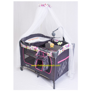 Apruva Pp 677ne Playpen Crib B Pink The Baby Store Ph