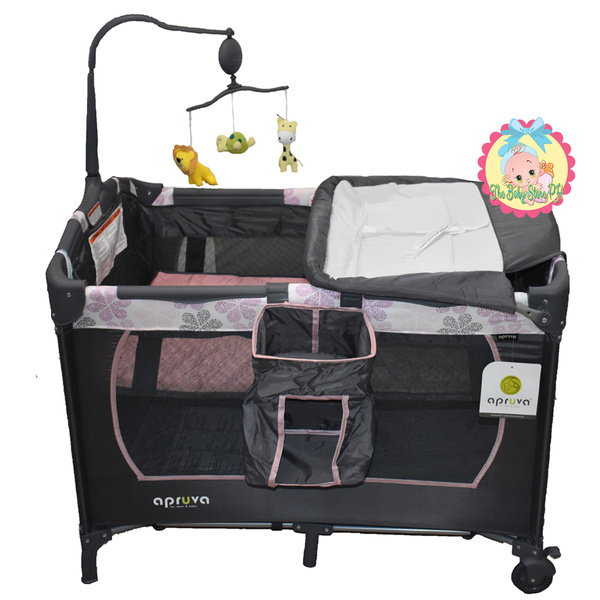 Apruva PP800 Playpen Crib Pink The Baby Store PH